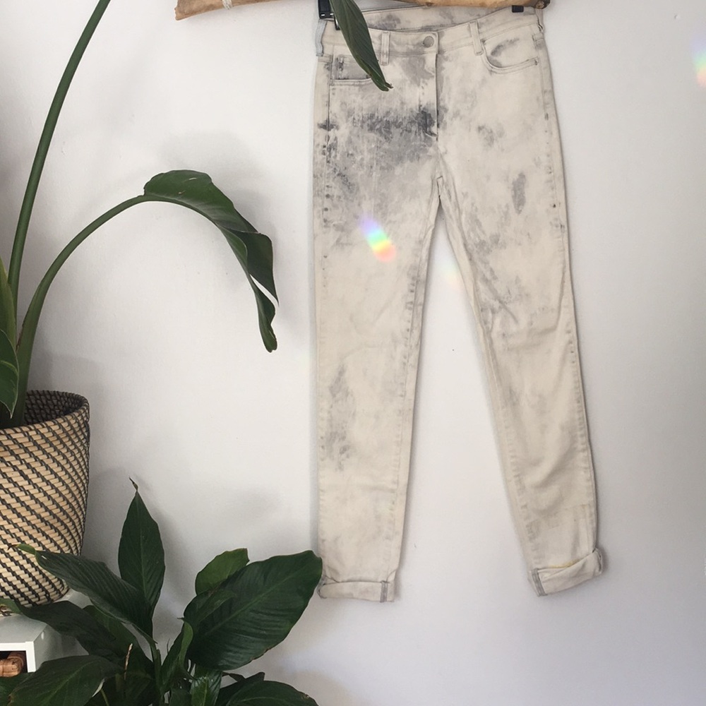 maison martin margiela washed out denim size 26